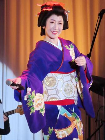 恒例のライブイベント「和心祭」を開催した伍代夏子　