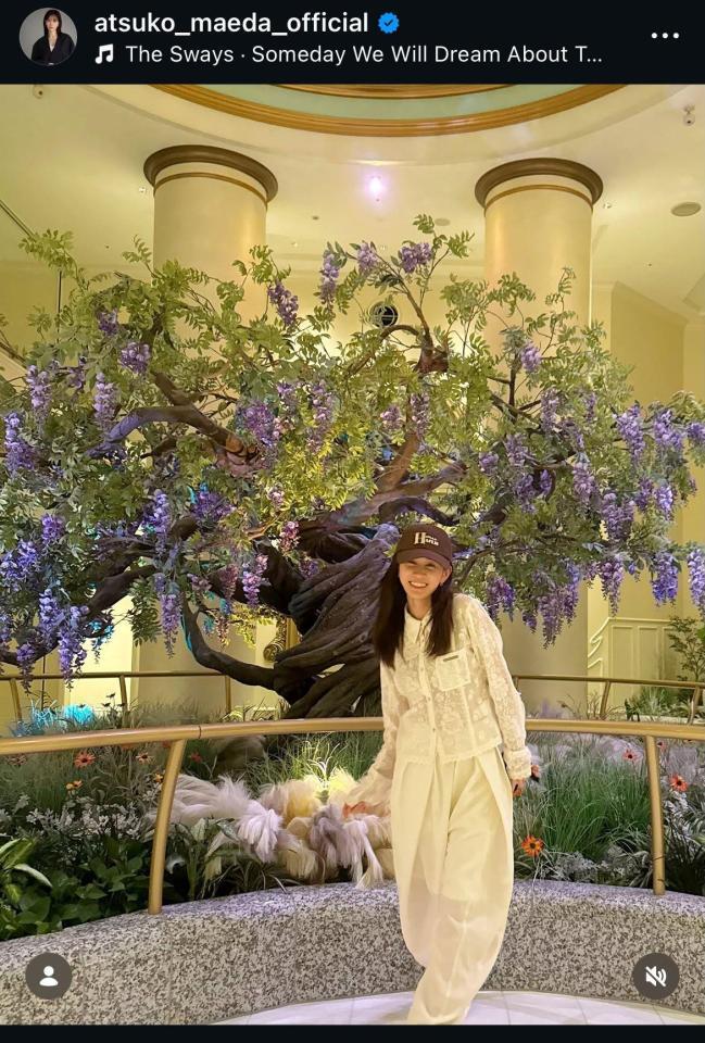 前田敦子のインスタグラム＠ａｔｓｕｋｏ＿ｍａｅｄａ＿ｏｆｆｉｃｉａｌから