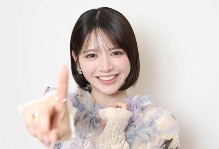 ホラー映画で単独初主演を飾った鎮西寿々歌（撮影・佐々木彰尚）