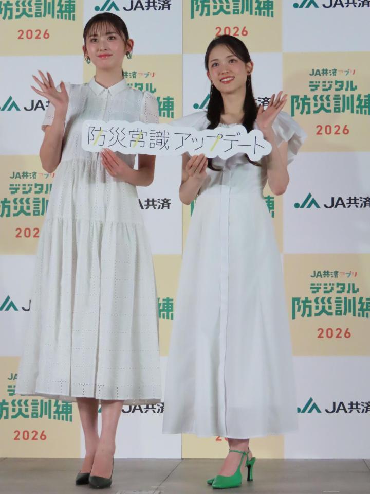 イベントに出席した（左から）ゆうちゃみ、松村沙友理