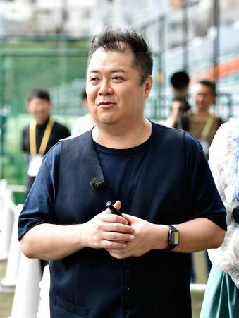 ２０１９年２月、巨人・那覇キャンプで。小杉竜一