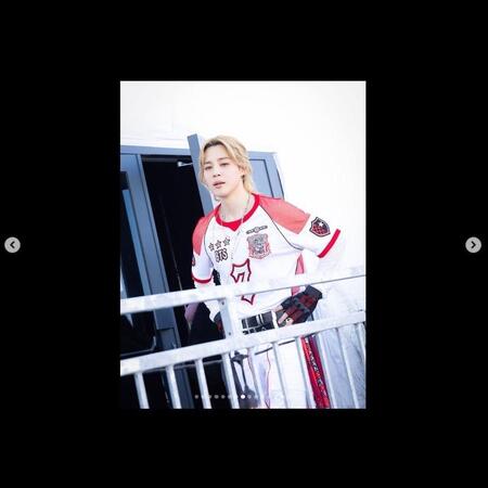 ＢＴＳの公式インスタグラム＠ｂｔｓ．ｂｉｇｈｉｔｏｆｆｉｃｉａｌより　ジミン