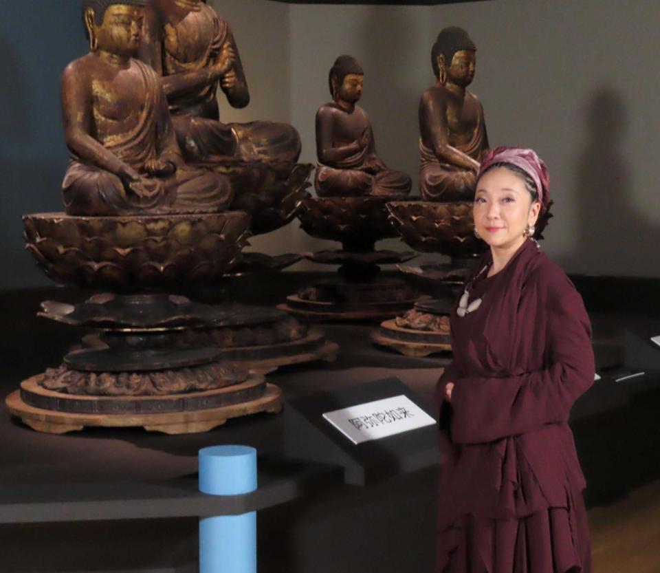東京国立博物館の取材会に登壇したＭＩＳＩＡ