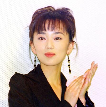 １９９７年１月、映画「パラサイト・イヴ」の舞台あいさつで。葉月里緒奈