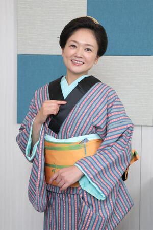 映画「侍タイムスリッパー」外伝の「心配無用ノ介天下御免」で「おゆう」を演じる沙倉ゆうの（撮影・西岡正）