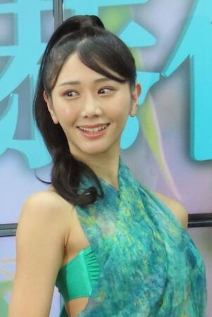 ＤＶＤとＢＤの発売記念イベントに出席した斎藤恭代