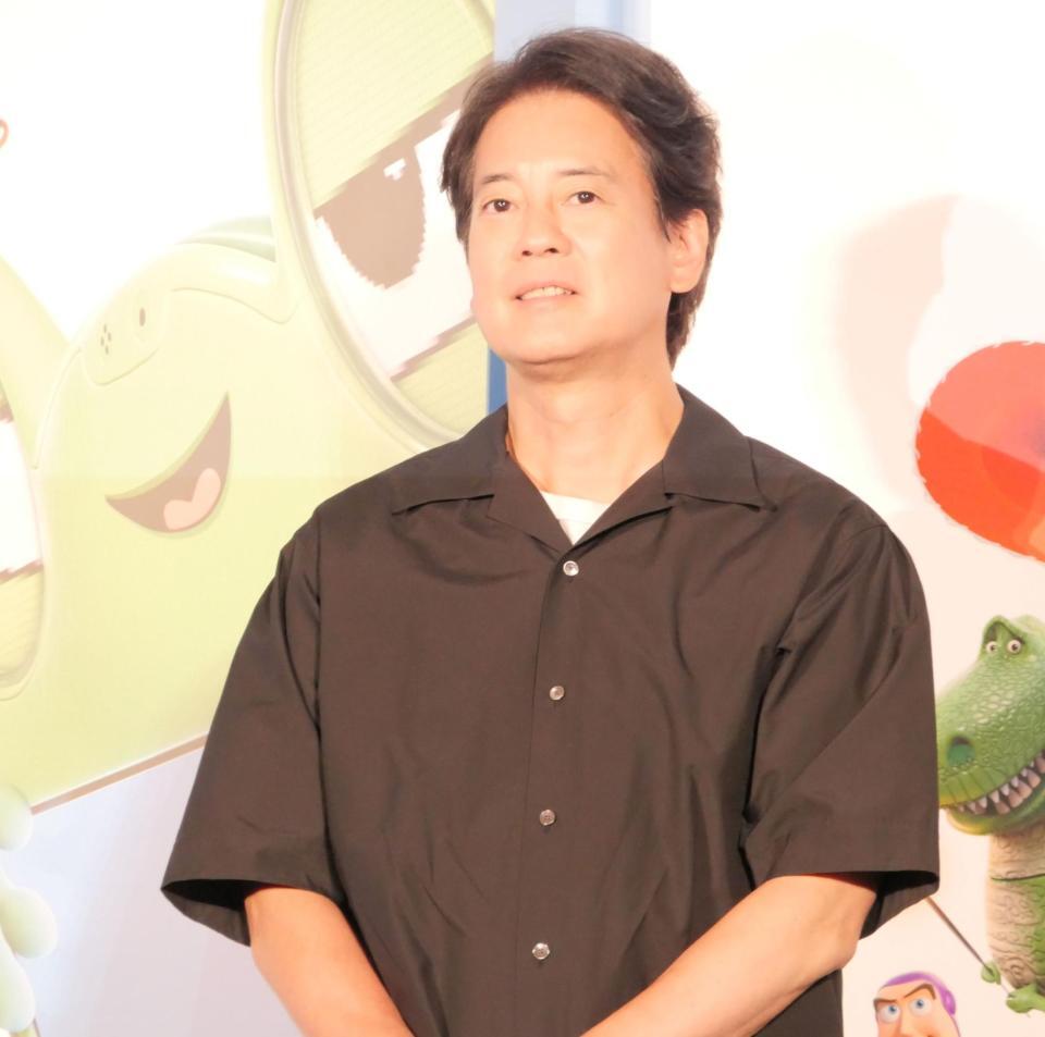 イベントに出席した唐沢寿明