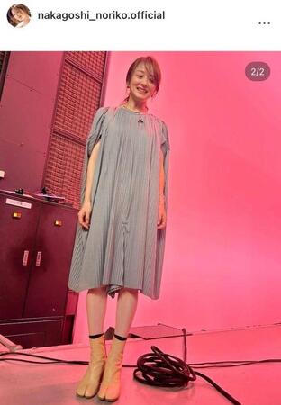 中越典子のインスタグラム＠ｎａｋａｇｏｓｈｉ＿ｎｏｒｉｋｏ．ｏｆｆｉｃｉａｌより