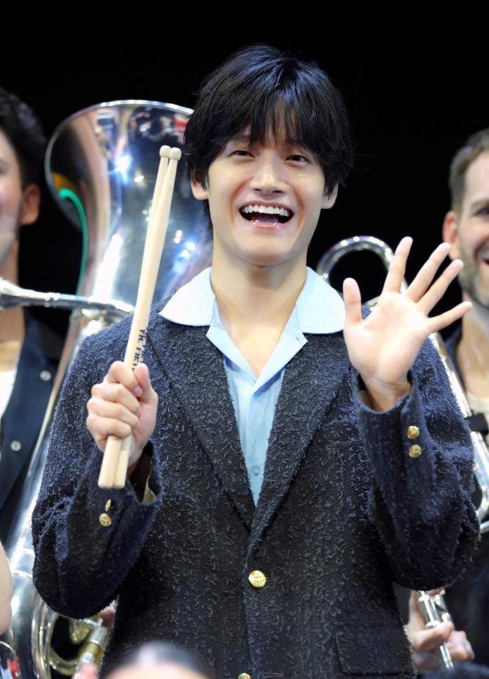 「ｂｌａｓｔブラスト！」のゲネプロ取材会を行った佐野晶哉（撮影・吉澤敬太）