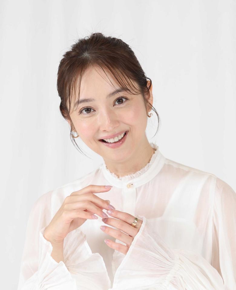デビュー２０周年を迎えた佐々木希（撮影・佐々木彰尚）