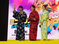 （左から）エース、寺家、ＬｉＳＡ