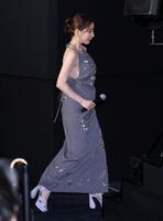 結婚発表後初めて報道陣の前に姿を見せた田中みな実（撮影・伊藤笙子）