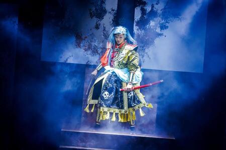 ２０２５年の舞台「ＩＭＰＡＣＴ」で平将門を演じたＩＭＰ．の佐藤新