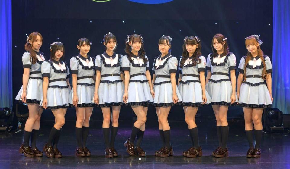 　結成４周年記念ライブを開催した高嶺のなでしこ＝Ｐｈｏｔｏ　ｂｙ　林晋介