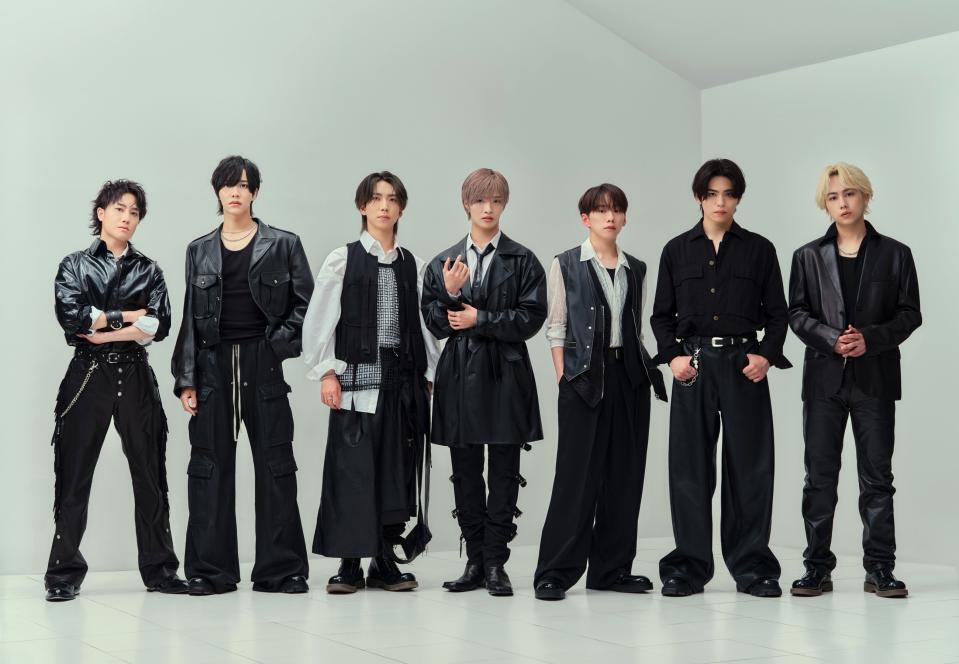 ＩＭＰ．の（左から）椿泰我、松井奏、鈴木大河、佐藤新、基俊介、影山拓也、横原悠毅