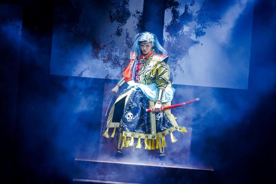 ２０２５年の舞台「ＩＭＰＡＣＴ」で平将門を演じたＩＭＰ．の佐藤新