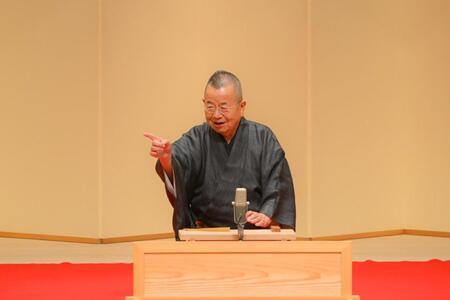 独演会を行った桂文珍