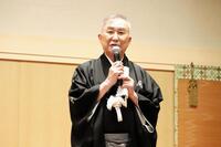 思いを語る桂文枝