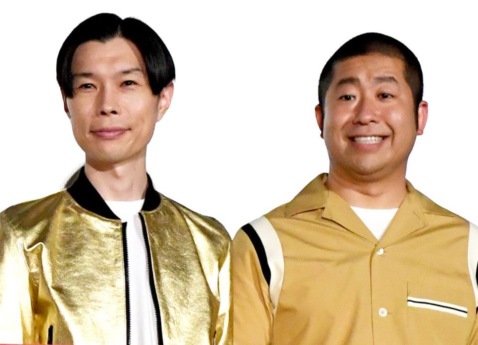 ハライチの岩井勇気（左）と澤部佑