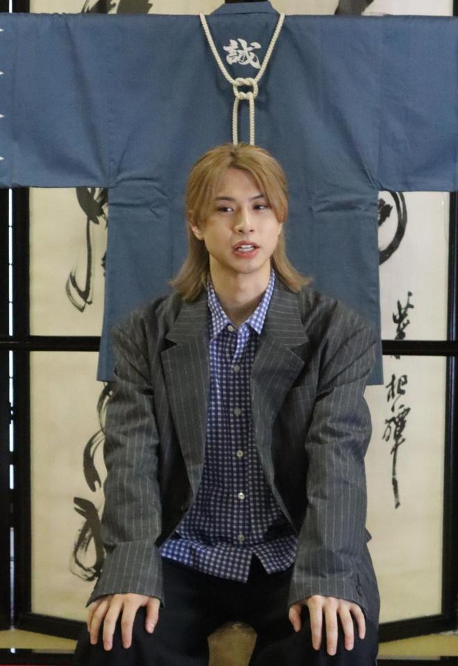 「星影の人」で沖田総司を演じる岡宮来夢