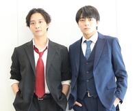 俳優として新境地に挑む思いを明かした渡部秀（左）と齋藤璃佑