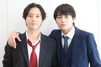 俳優として新境地に挑む思いを明かした渡部秀（左）と齋藤璃佑
