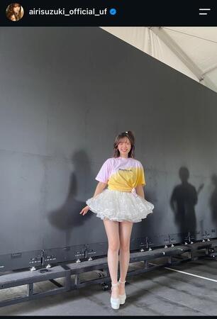 鈴木愛理のインスタグラム＠ａｉｒｉｓｕｚｕｋｉ＿ｏｆｆｉｃｉａｌ＿ｕｆから