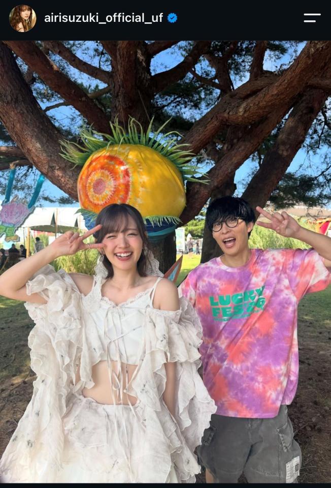 鈴木愛理のインスタグラム＠ａｉｒｉｓｕｚｕｋｉ＿ｏｆｆｉｃｉａｌ＿ｕｆから