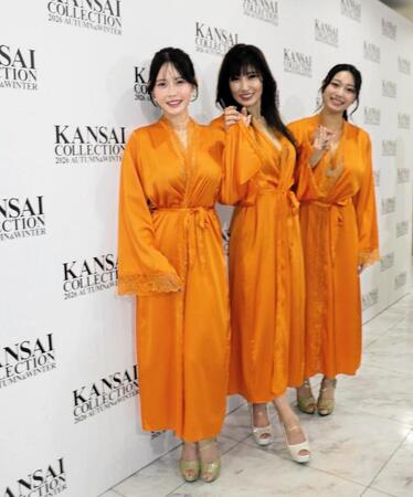 取材に応じる（左から）白川愛梨、熊田曜子、星野琴