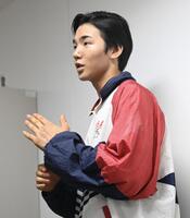 大会を終え、心境を語る寺田心
