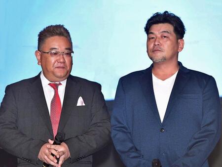 サンドウィッチマン・伊達みきお（左）と富澤たけし