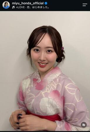 本田望結のインスタグラム＠ｍｉｙｕ＿ｈｏｎｄａ＿ｏｆｆｉｃｉａｌから