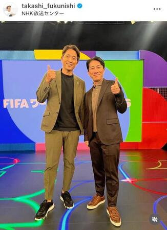 福西崇史氏のインスタグラム＠ｔａｋａｓｈｉ＿ｆｕｋｕｎｉｓｈｉ（７月３日付）より