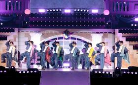 ｉｉＯＮＤＯの（左から）堀蒼寿、守本勝倶、三戸琳仁、畑駿平、三村航輝、宮本琉成、高橋夢人、大野遥斗