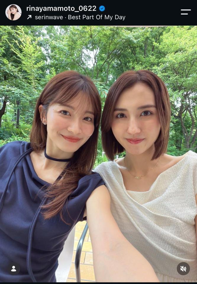 山本里菜アナのインスタグラム＠ｒｉｎａｙａｍａｍｏｔｏ＿０６２２から