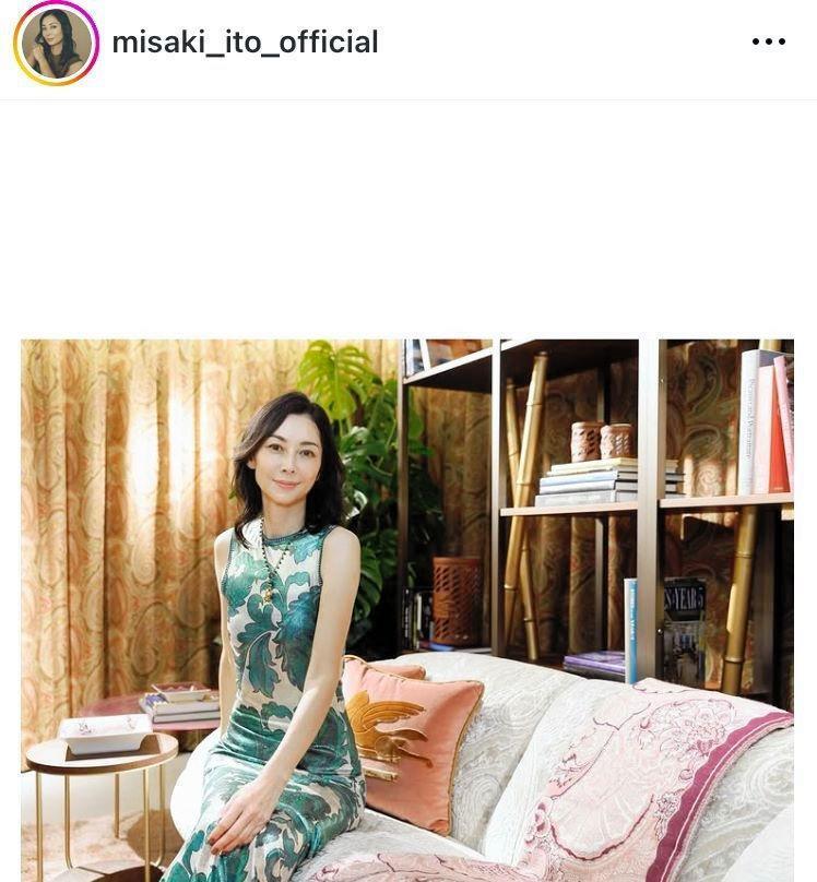 伊東美咲のインスタグラム＠ｍｉｓａｋｉ＿ｉｔｏ＿ｏｆｆｉｃｉａｌ（２５年７月１７日付）より
