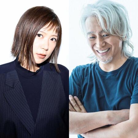 再コラボを果たした絢香（左）と玉置浩二　