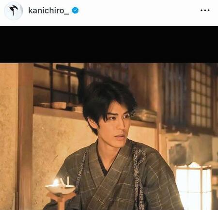 「ばけばけ」より。寛一郎のインスタグラムｋａｎｉｃｈｉｒｏ＿より