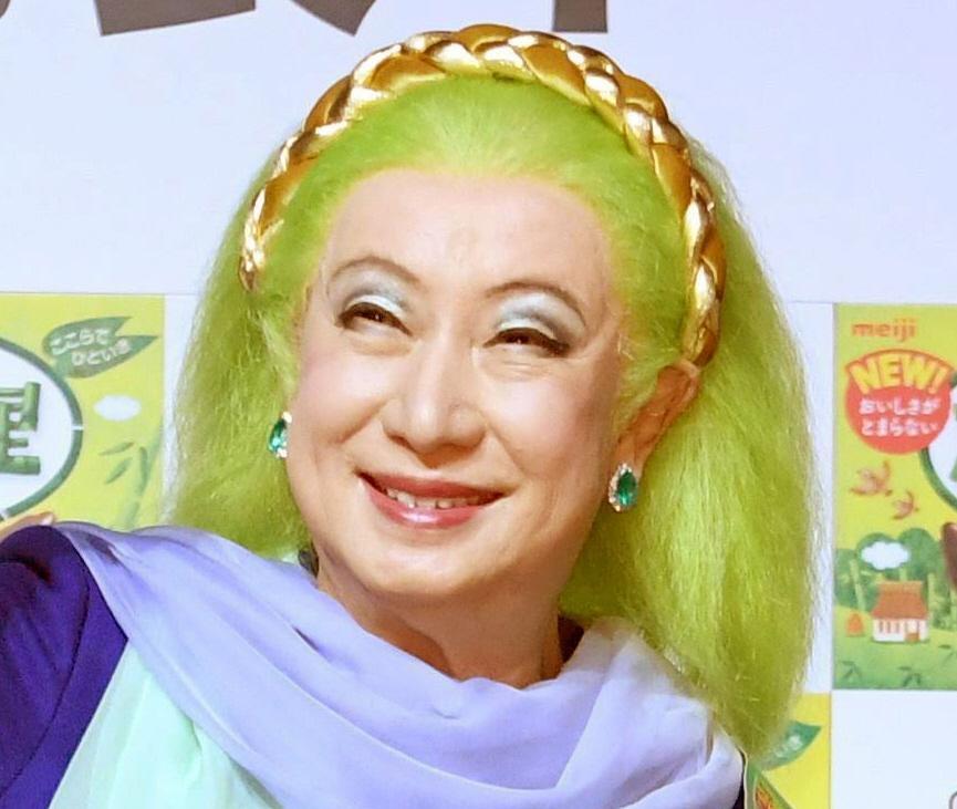 美輪明宏さん（２０１９年撮影）