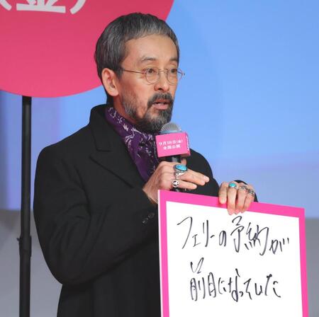 「最近あった“悪夢のような出来事”」を話す滝藤賢一（撮影・吉澤敬太）