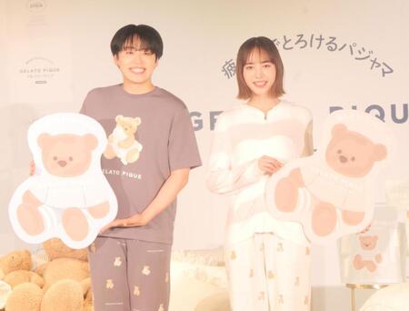 イベントに出席した池田直人（左）と井桁弘恵