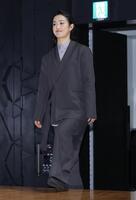 登壇する清水希容さん（撮影・棚橋慶太）