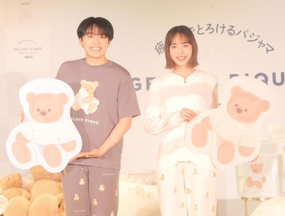 イベントに出席した池田直人（左）と井桁弘恵
