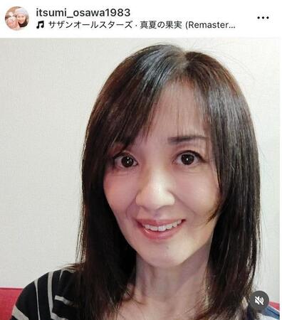 大沢逸美のインスタグラム（ｉｔｓｕｍｉ＿ｏｓａｗａ１９８３）より