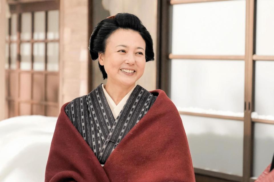 木村浪江役の杉田かおる