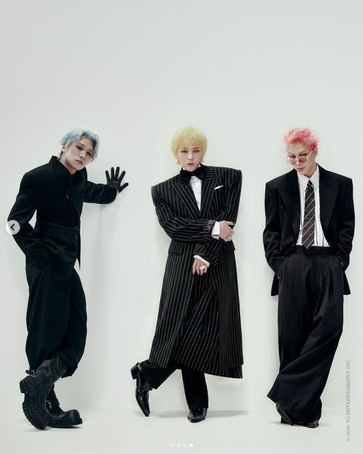 ＢＩＧＢＡＮＧの公式インスタグラム＠ｂｉｇｂａｎｇ＿２ｘｘ６より（左から）Ｄ-ＬＩＴＥ、Ｇ-ＤＲＡＧＯＮ、ＳＯＬ