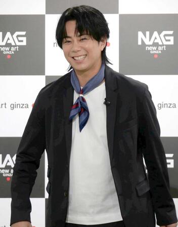 笑顔を見せる北山宏光