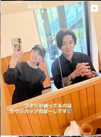松尾翠のインスタグラム＠ｍｉｄｏｒｉ．ｍａｔｓｕｏ＿ｏｆｆｉｃｉａｌ（４月２８日付）より 