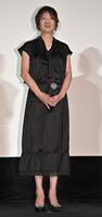舞台あいさつに登壇した美保純（撮影・持木克友）