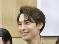 公開稽古を行った海宝直人